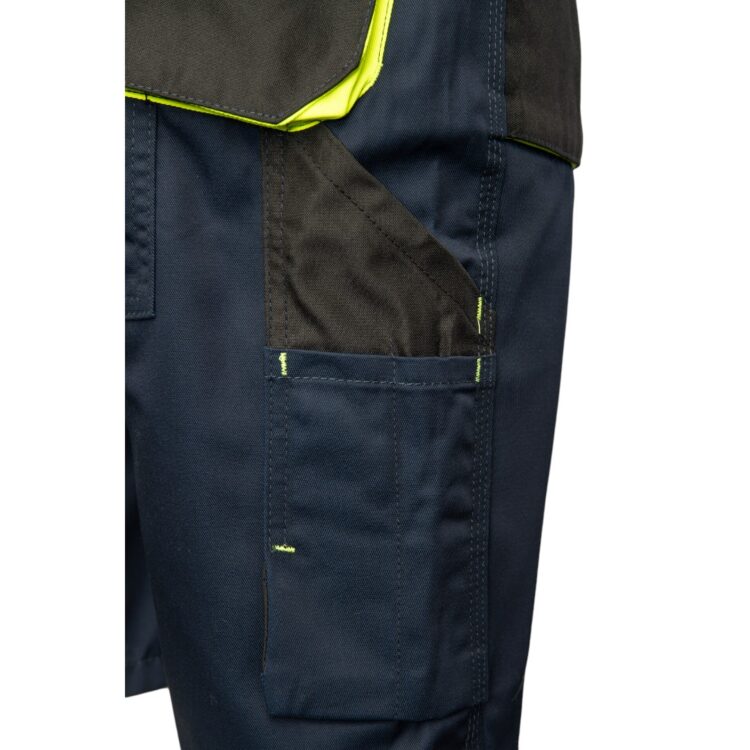 brixton practical spodnie krotkie granat zolty apks 4