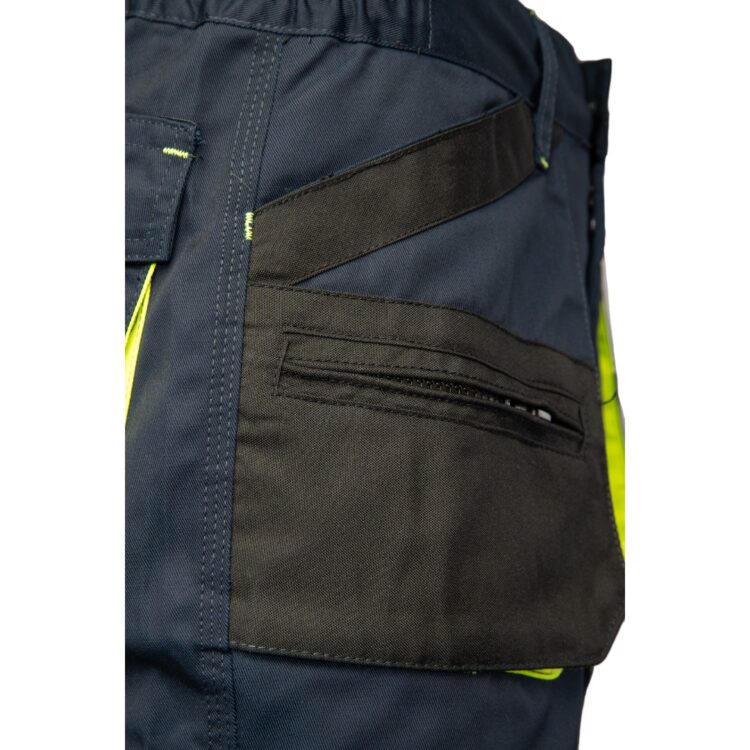 brixton practical spodnie krotkie granat zolty apks 6