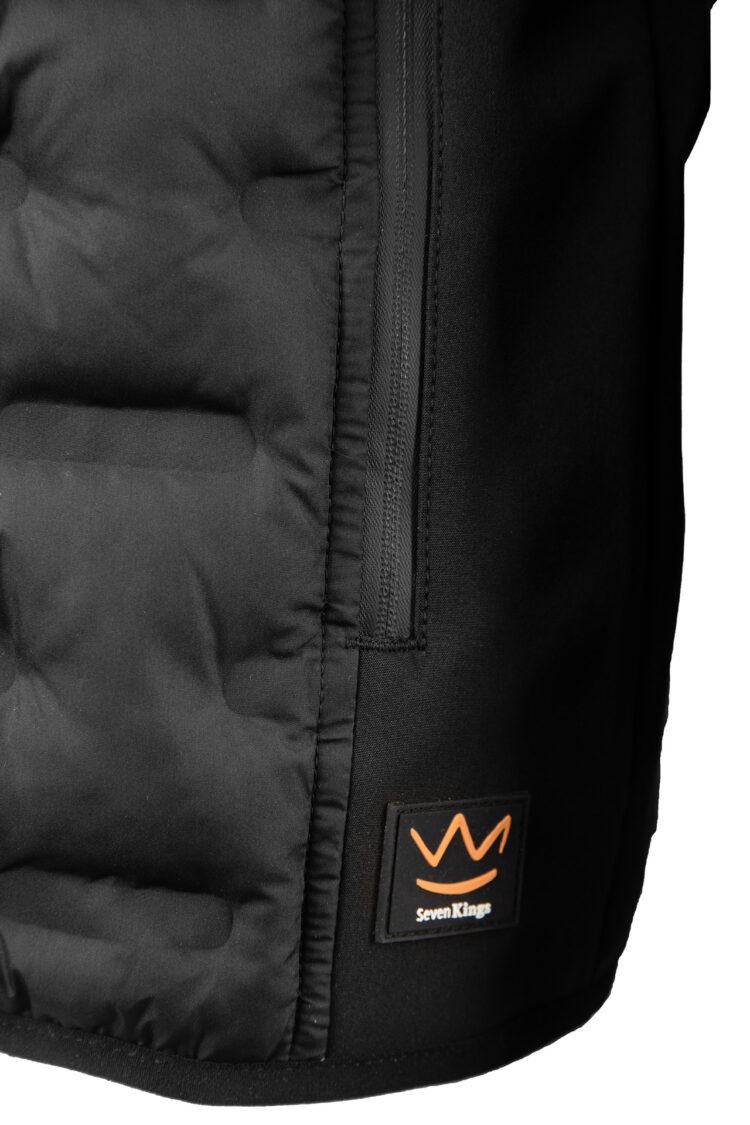 Delovna softshell jakna Seven Kings ECO NEXO – črna Delovna softshell jakna Seven Kings ECO NEXO – črna