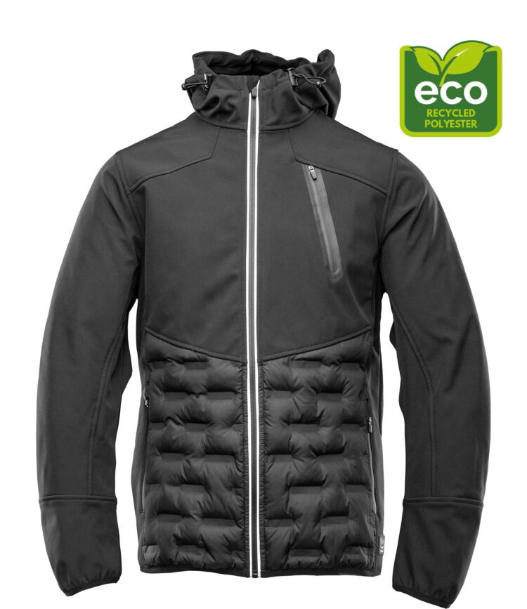 Delovna softshell jakna Seven Kings ECO NEXO – črna Delovna softshell jakna Seven Kings ECO NEXO – črna