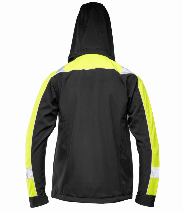 SEVEN KINGS RIVAL Softshell jakna – črna/rumena