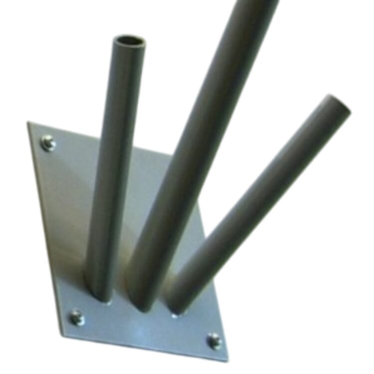 Stenski nosilec za zastave INOX