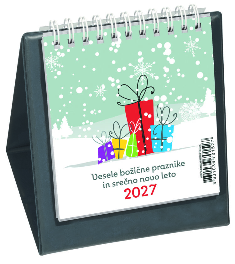 0152 namizni koledar piramida 13