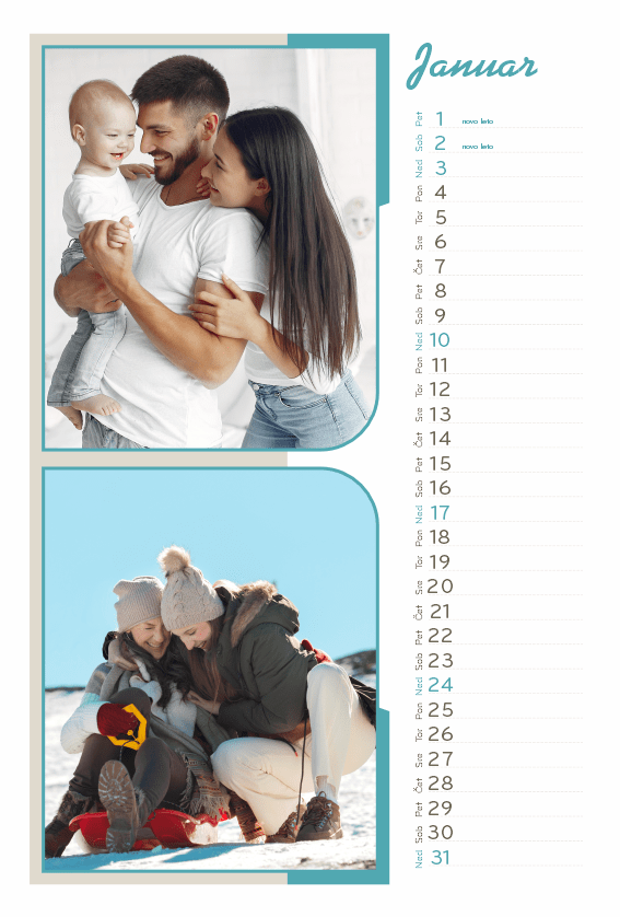 13-listni foto koledar 13-listni foto koledar