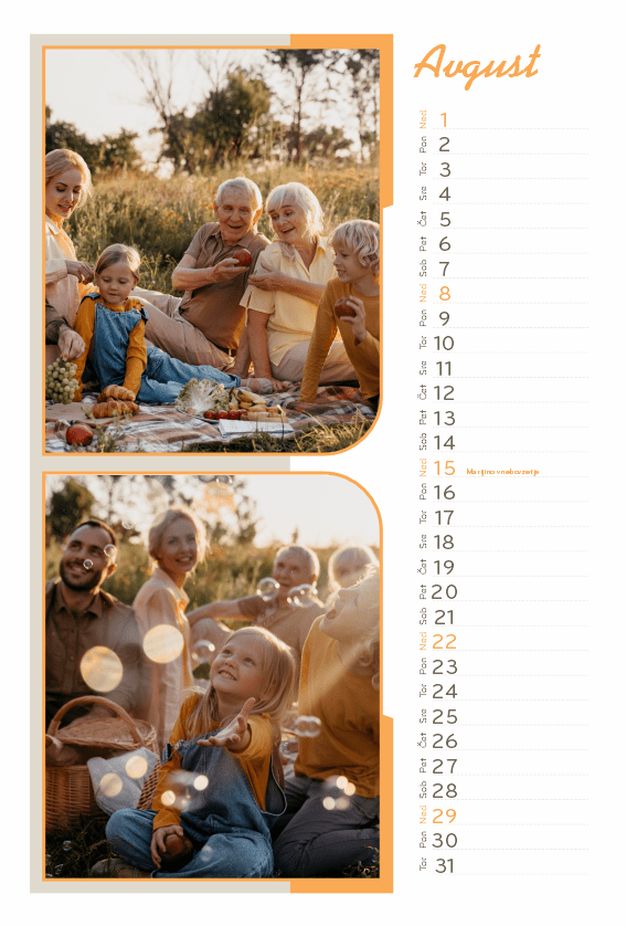 13-listni foto koledar 13-listni foto koledar