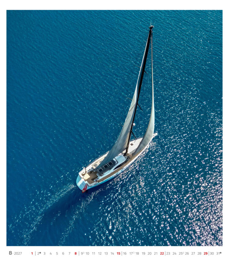 JADRANJE – SAILING | Stenski koledar 2027 JADRANJE – SAILING | Stenski koledar 2027