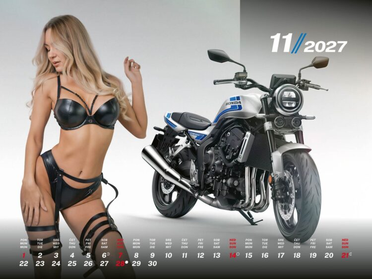 MOTORJI – Stenski koledar 2027