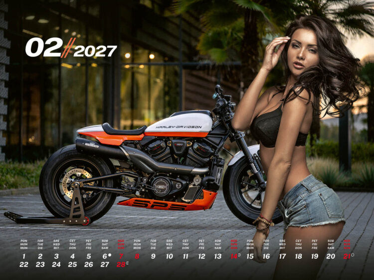 MOTORJI – Stenski koledar 2027