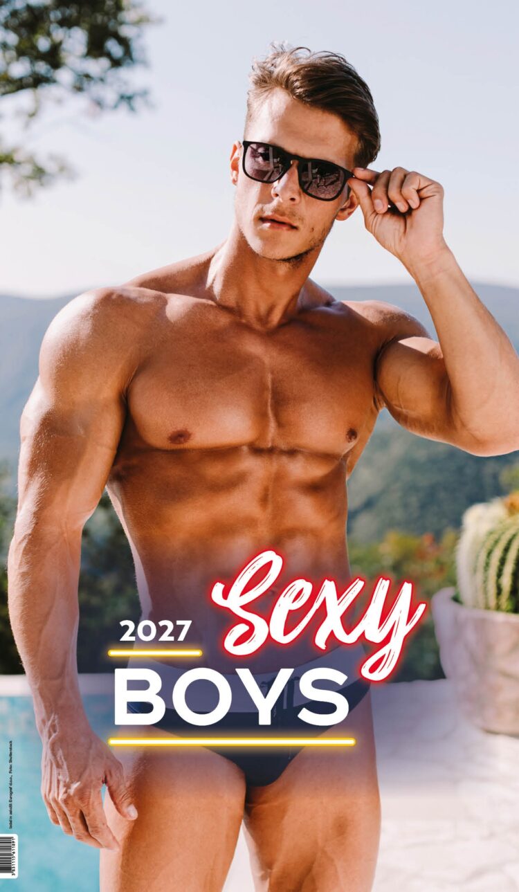 SEXY BOYS – Stenski koledar 2027
