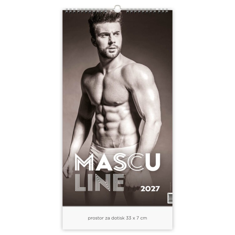 Stenski koledar MASCULINE 2027