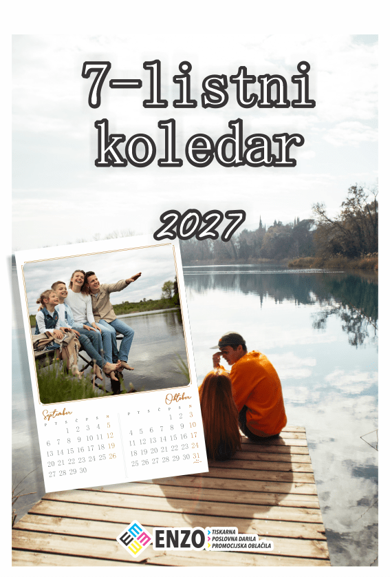 7-listni foto koledar po naročilu 7-listni foto koledar po naročilu