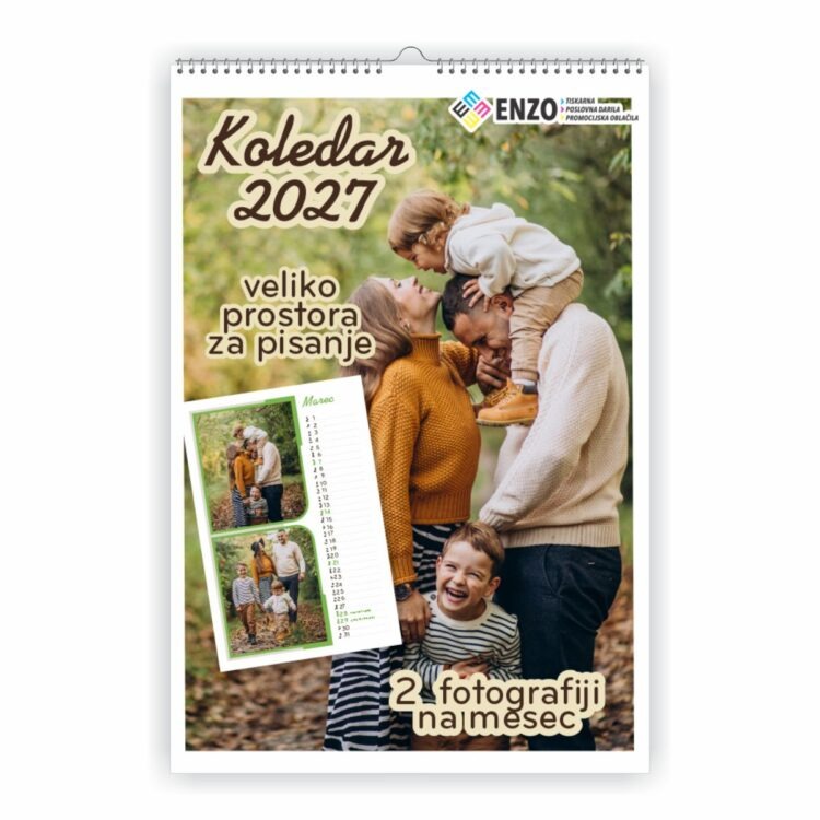 13-listni foto koledar