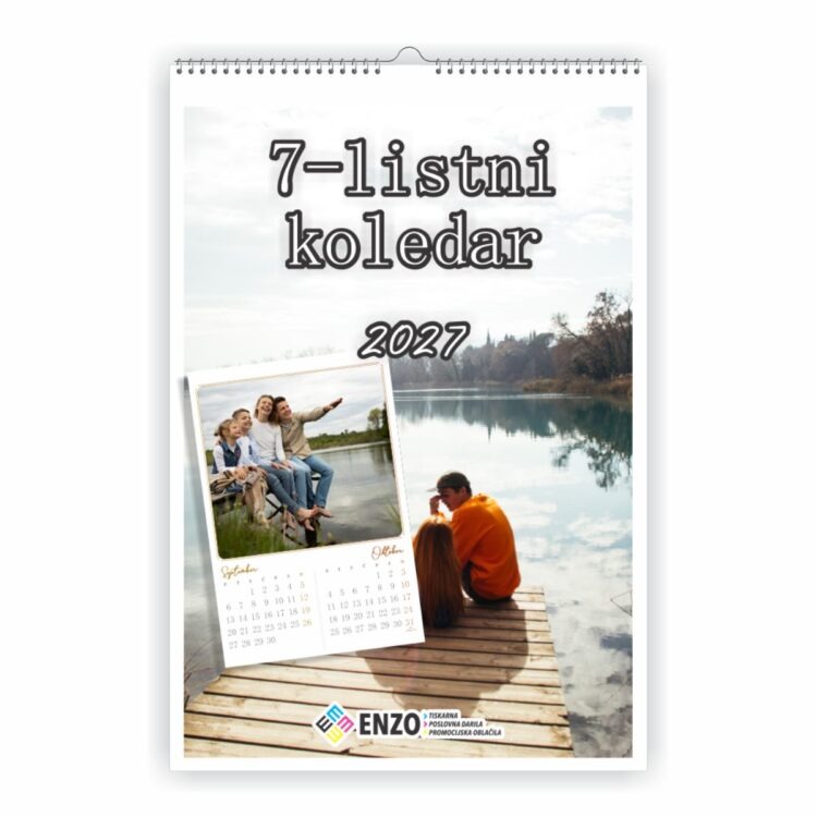 7-listni foto koledar po naročilu 7-listni foto koledar po naročilu