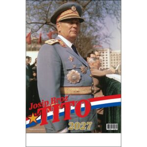 Stenski koledar Tito 2027 31 x 50 cm