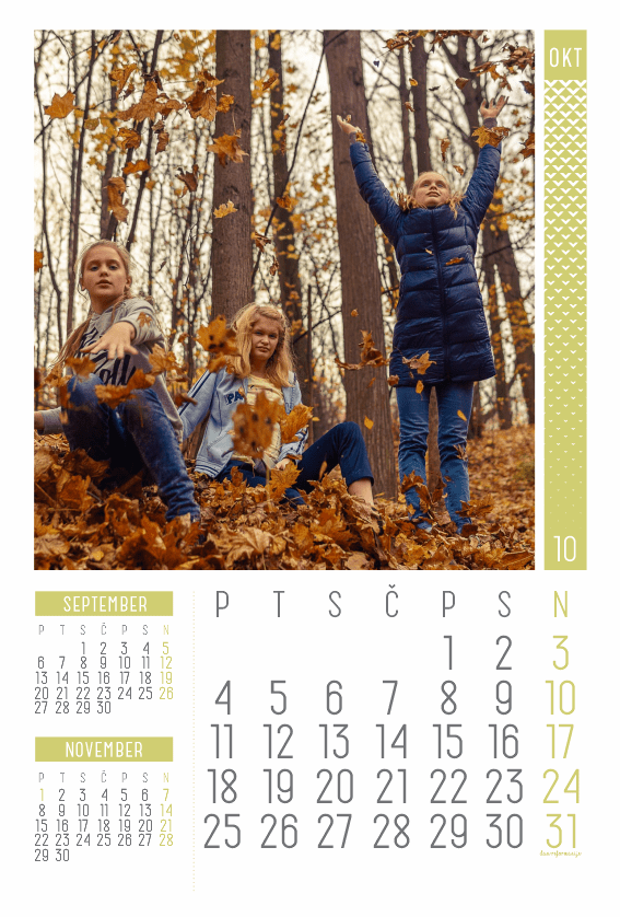 Trimesečni 13-listni foto koledar Trimesečni 13-listni foto koledar